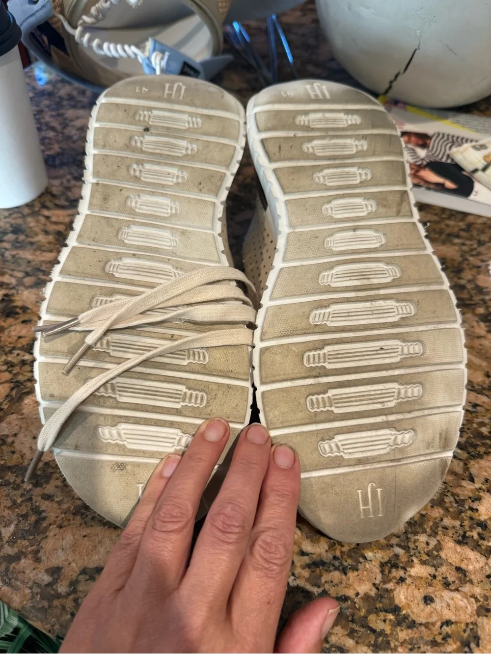 Ilse Jacobsen Cashew Knit Lace-Up Sneakers
